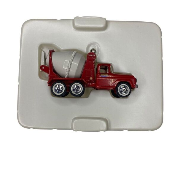Tonka 1961 Cement Truck Hallmark Keepsake Ornament Die-Cast Metal - Picture 2 of 3